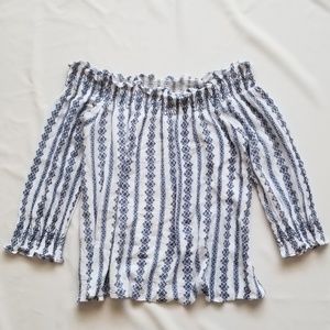 Across the Shoulders Crop